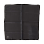 Dolce & Gabbana Gray 100% Silk Square Handkerchief Gray 100% Silk Square Handkerchief