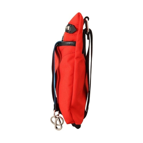 Givenchy Red Polyamide Downtown Flat Crossbody Bag