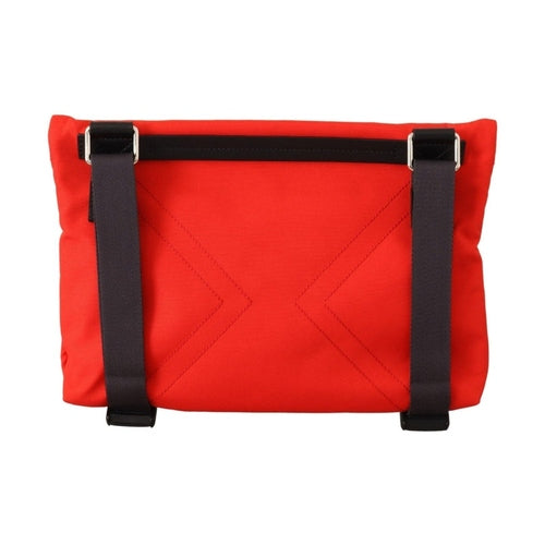 Givenchy Red Polyamide Downtown Flat Crossbody Bag