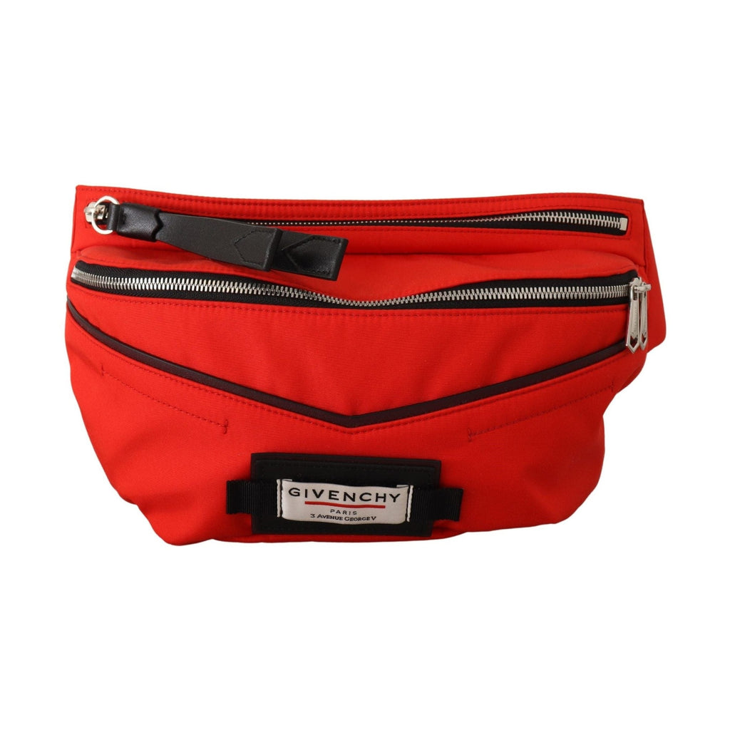 Givenchy Red Polyamide Downtown Large Bum Belt Bag