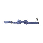 Dolce & Gabbana Purple 100% Silk Adjustable Neck Papillon Bow Tie
