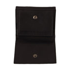 Dolce & Gabbana Black Leather Trifold Purse Belt Multi Kit Wallet