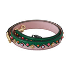 Dolce & Gabbana Shoulder Strap Leather Pink Handbag Accessory