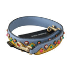 Dolce & Gabbana Blue Handbag Accessory Shoulder Strap Leather