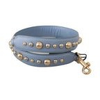 Dolce & Gabbana Blue Leather Handbag Accessory Shoulder Strap