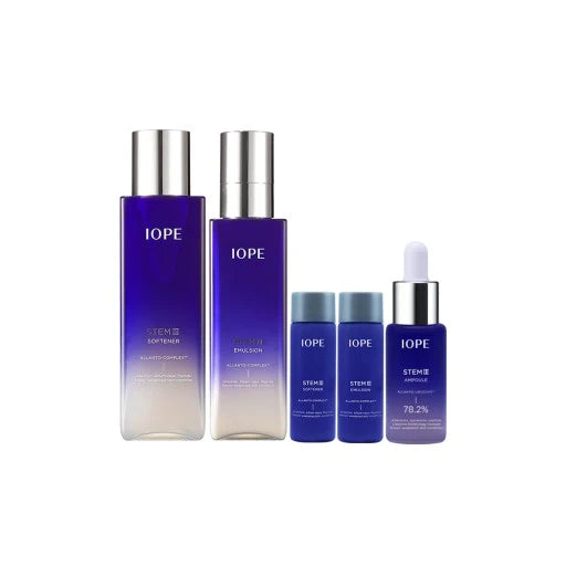 IOPE Stem 3 Softener & Emulsion Skincare SET