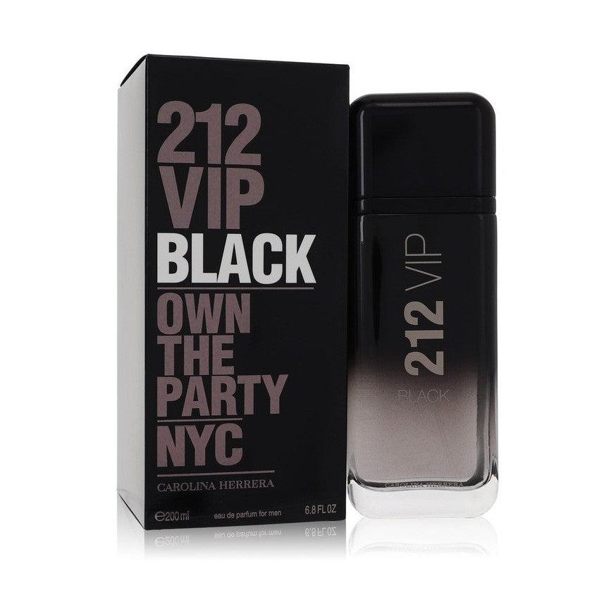 212 VIP Black by Carolina Herrera Eau De Parfum Spray 6.8 oz for Men