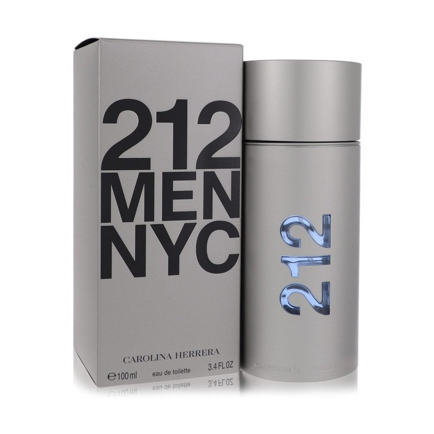 212 by Carolina Herrera Eau De Toilette Spray (New Packaging) 3.4 oz for Men