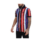 Dolce & Gabbana Multicolor Cotton Polo Top T-shirt