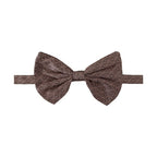 Dolce & Gabbana Gray Fantasy Print Adjustable Neck Papillon Bow Tie