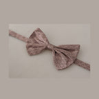 Dolce & Gabbana Gray Fantasy Print Adjustable Neck Papillon Bow Tie