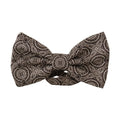 Dolce & Gabbana Black white 100% Silk Adjustable Neck Papillon Tie