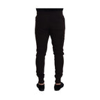 Dolce & Gabbana Brown Cashmere Trousers Bottoms Drawstring Pants