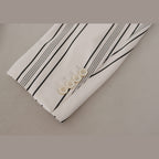 Dolce & Gabbana White Stripes Cotton Single Breasted Blazer
