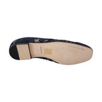 Dolce & Gabbana Blue Floral Lace Slip Ons Loafers Flats Shoes