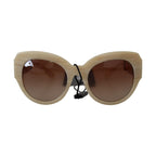 Dolce & Gabbana Beige Acetate Full Rim Brown Lense DG4294 Sunglasses