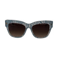 Dolce & Gabbana Blue Lace Acetate Crystal Butterfly DG4231 Sunglasses