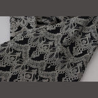 Dolce & Gabbana Black Gray Jacquard Sheath Bodycon Dress