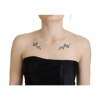 Dolce & Gabbana Black Silk Shift Short Mini Party Dress