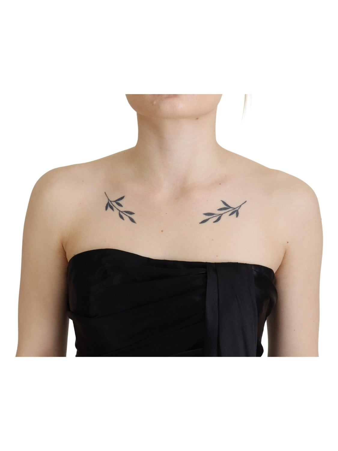 Dolce & Gabbana Black Silk Shift Short Mini Party Dress