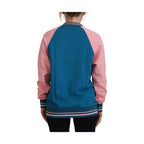 Dolce & Gabbana Blue Pink Queen Sequin Crystal Sweater