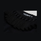 Dolce & Gabbana Black Tank Top Blouse Tassle Cotton Blouse