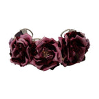 Dolce & Gabbana Multicolor Floral Appliques Metal Shoulder Strap