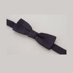 Dolce & Gabbana Blue Pattern Silk Adjustable Neck Papillon Bow Tie