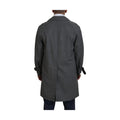 Dolce & Gabbana Gray Wool Plaid Long Trench Coat Jacket Trench Coat Jacket