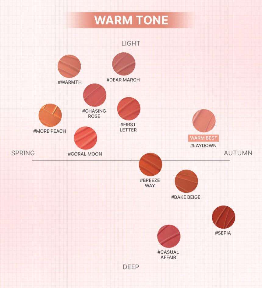 3CE Lip Blur Water Tint 4.6g - All Day Pretty Korean Beauty 3CE