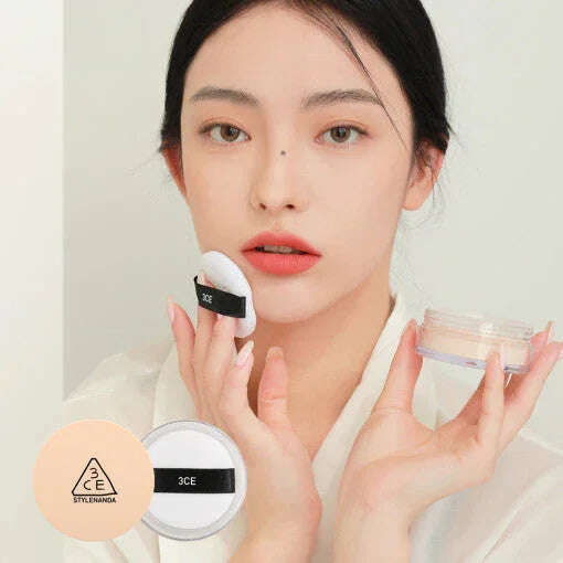 3CE Natural Finish Loose Powder 8.5g - All Day Pretty Korean Beauty 3CE