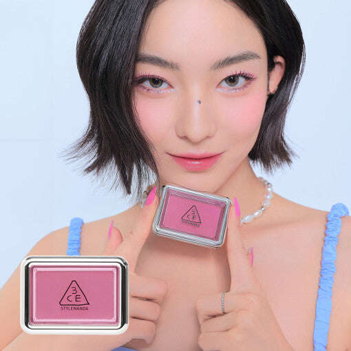 3CE New Take Face Blusher 4.5g - All Day Pretty Korean Beauty 3CE