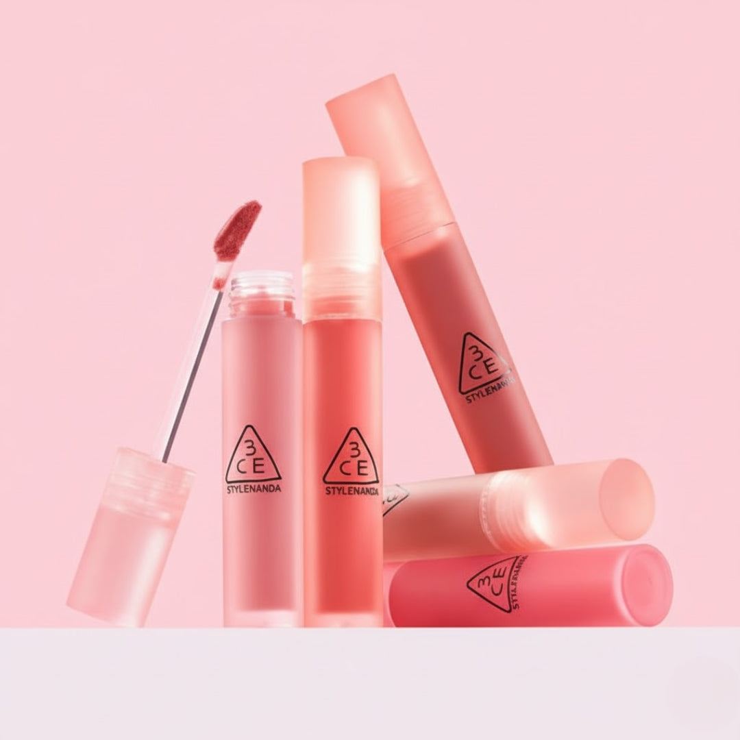 3CE Lip Blur Water Tint 4.6g - All Day Pretty Korean Beauty 3CE