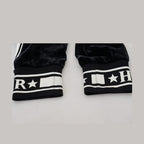 Dolce & Gabbana Black DG Logo Velvet Trouser Pants