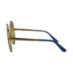 Dolce & Gabbana Gold Oval Metal Crystals Shades DG2209B Sunglasses