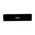 Dolce & Gabbana Black Velvet Logo Plaque Storage Bracelet Jewelry Box