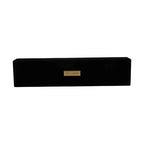 Dolce & Gabbana Black Velvet Logo Plaque Storage Bracelet Jewelry Box