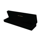 Dolce & Gabbana Black Velvet Logo Plaque Storage Bracelet Jewelry Box