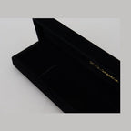 Dolce & Gabbana Black Velvet Logo Plaque Storage Bracelet Jewelry Box