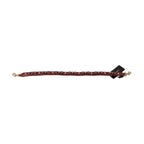 Dolce & Gabbana Red Exotic Leather Crystals Bag Shoulder Strap