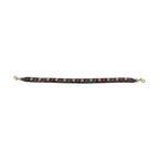 Dolce & Gabbana Green Crystals Leather Bag Shoulder Strap