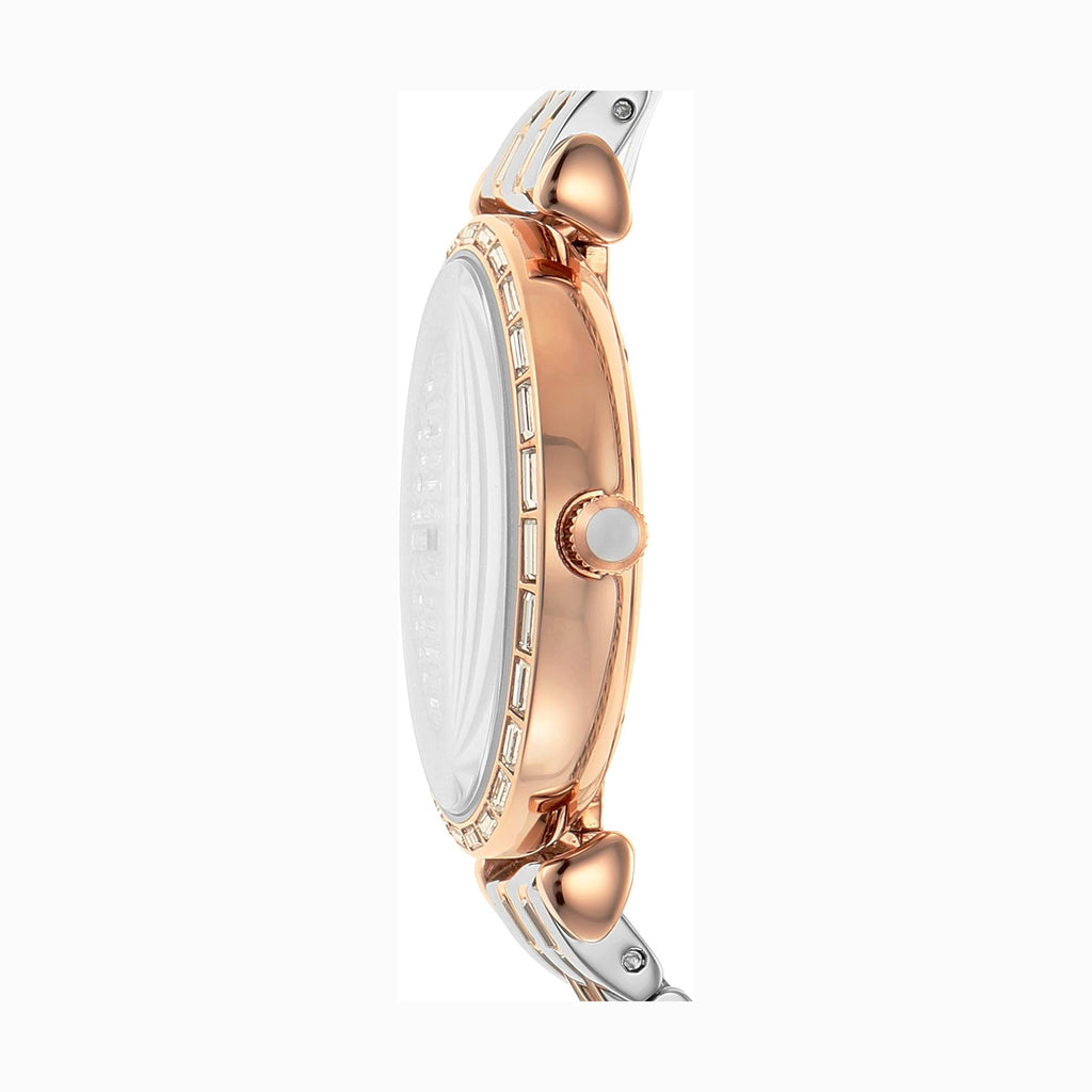 Emporio Armani Silver Steel Quartz Watch