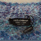 Dolce & Gabbana Multicolor Polyester Fringes Coat Jacket