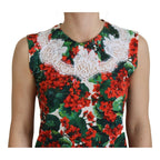 Dolce & Gabbana White Floral Wool Lace Vest Tank Top