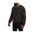 Dolce & Gabbana Brown Knitted Wool Fatto A Mano Sweater