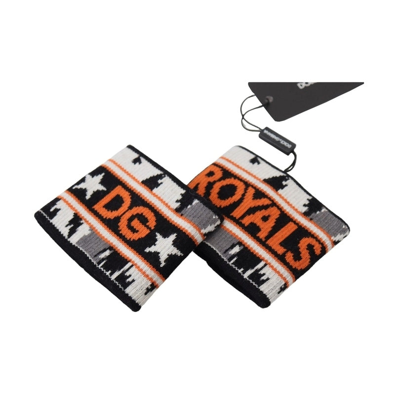 Dolce & Gabbana Orange and gray Two Piece Set DG Royal Wristband