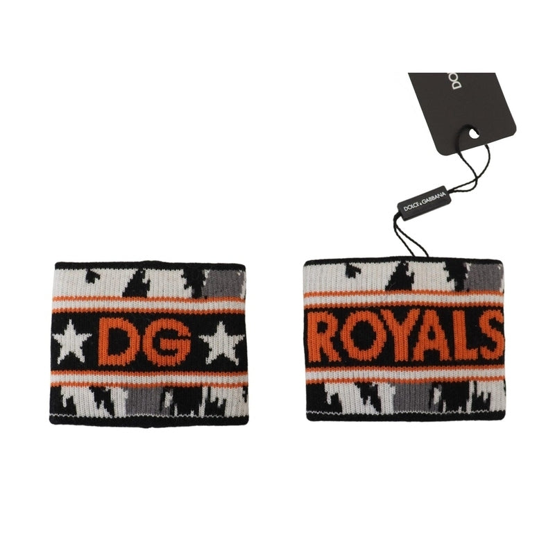 Dolce & Gabbana Orange and gray Two Piece Set DG Royal Wristband