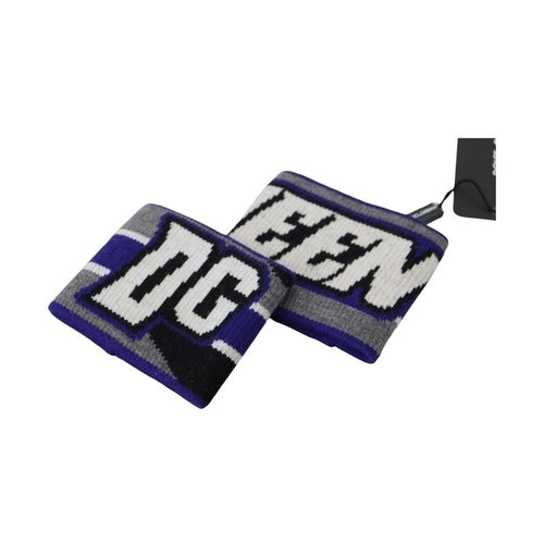 Dolce & Gabbana Purple Logo Two Piece Set Wristband