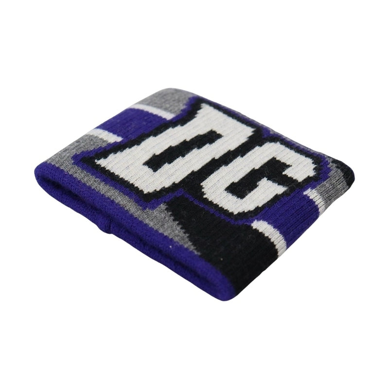 Dolce & Gabbana Purple Logo Two Piece Set Wristband