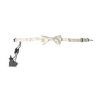 Dolce & Gabbana Ivory Fantasy Pattern Adjustable Neck Papillon Bow Tie